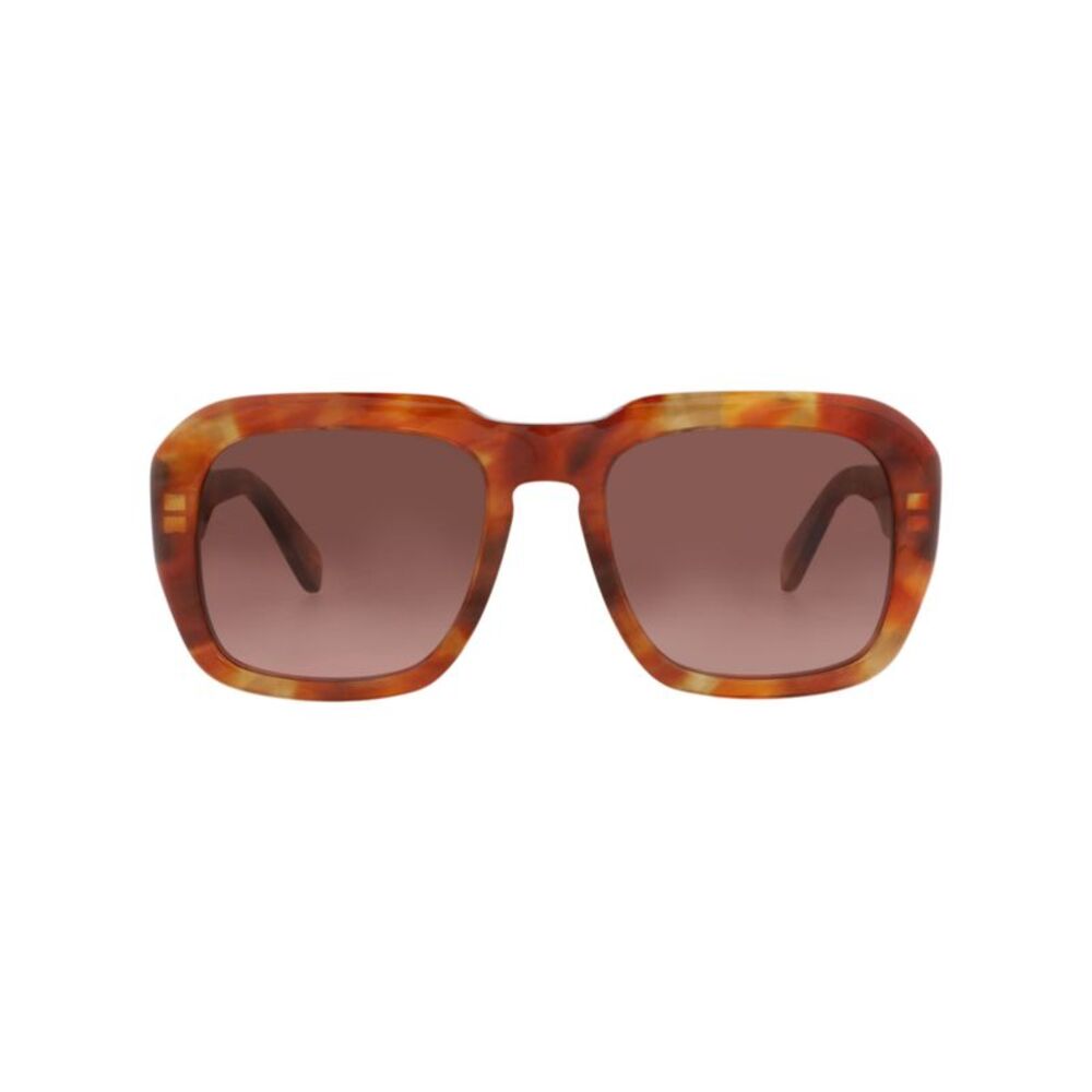 Chloé Square-Frame Recycled Acetate Sunglasses Multi Womens
